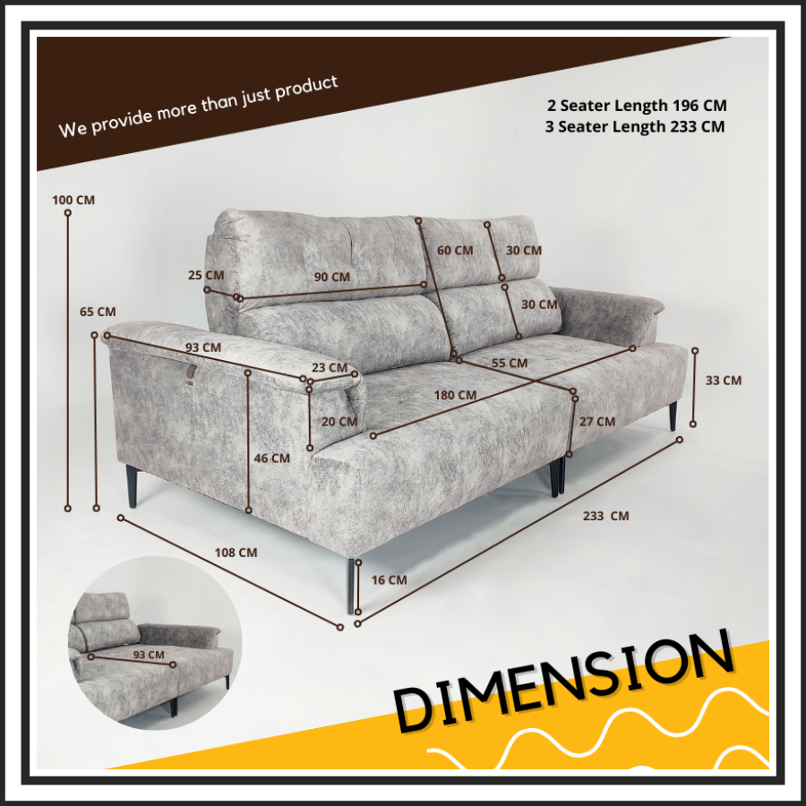 Push Back Sofa
