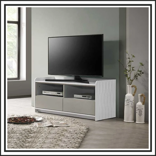 4FT High Gloss White Cabinet